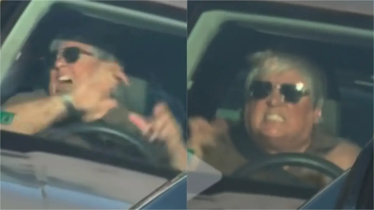 Virginia woman freaks out in school zone