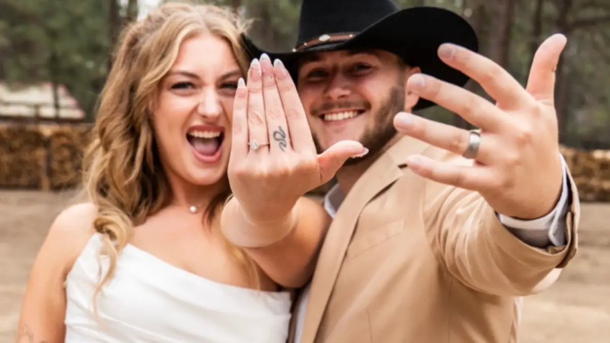 Washington bride walked down the alisle alone after her father skipped wedding