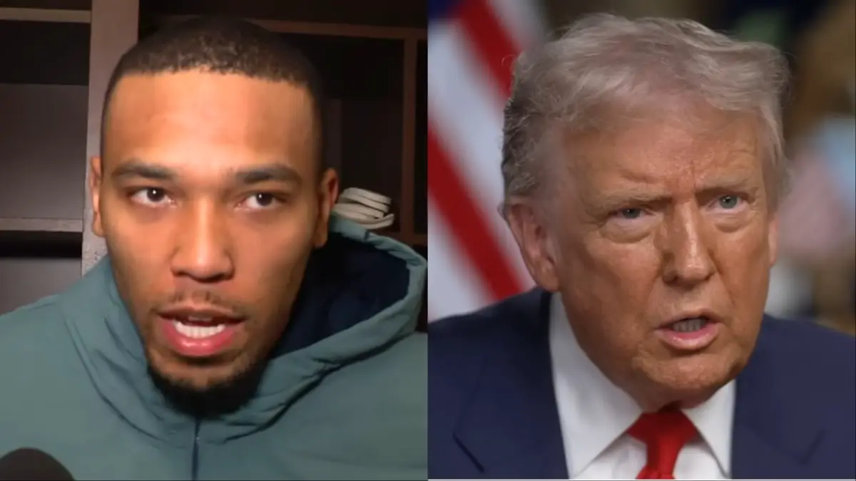 Amon-Ra St. Brown and Donald J. Trump Interviews