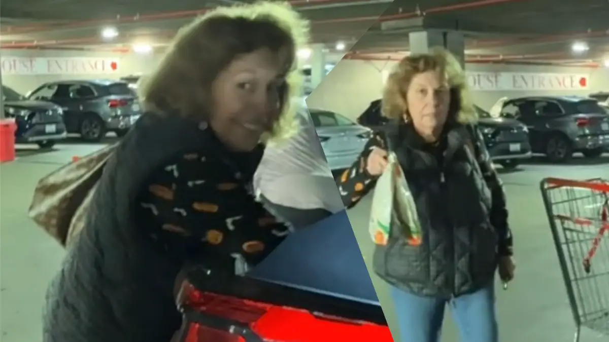 California woman keys car in Costco parking lot