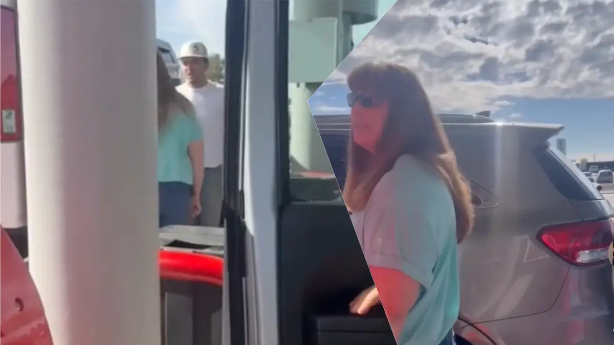 Colorado gas station Karen