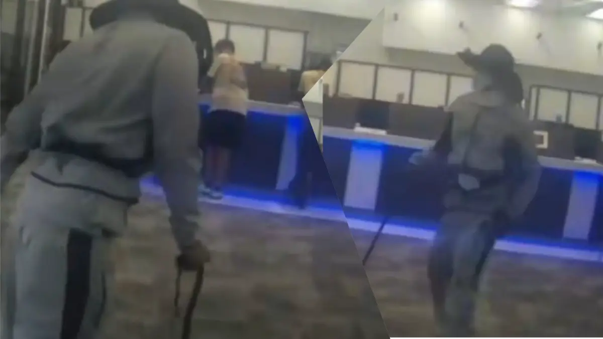 Louisiana man robs bank disguised as an injured person