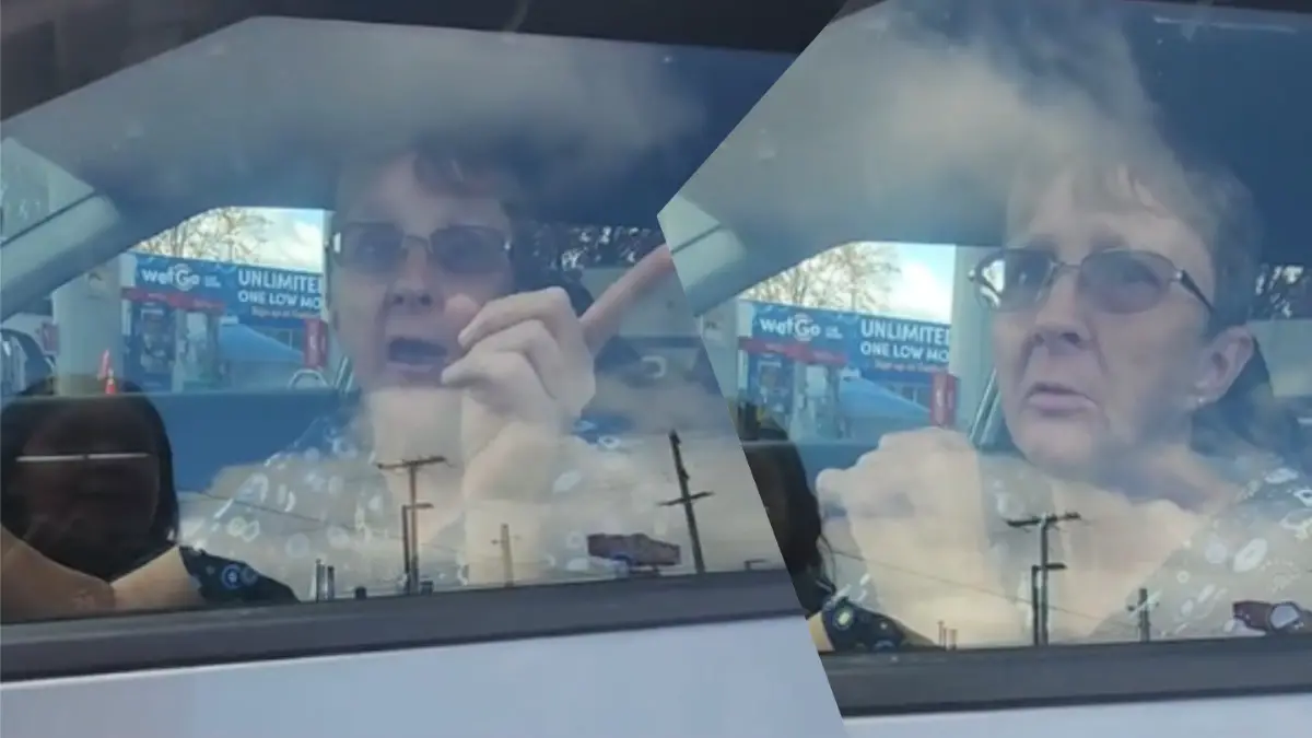 Ohio Karen road rage racist