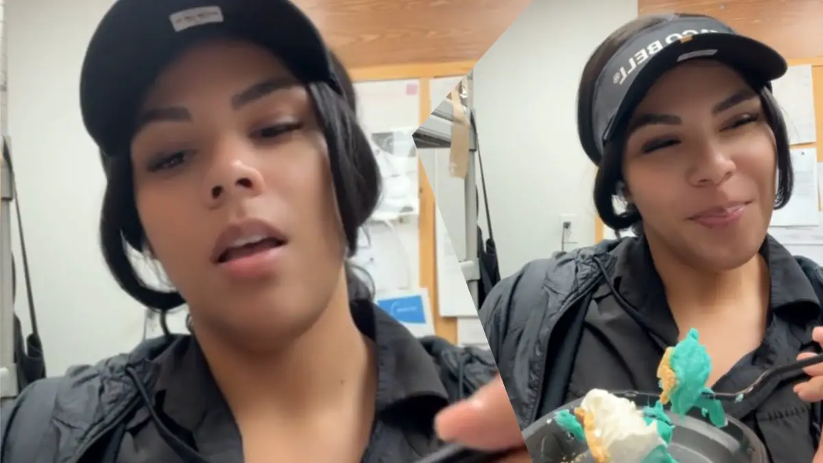 Ohio Taco Bell employee tries Baja Blast pie