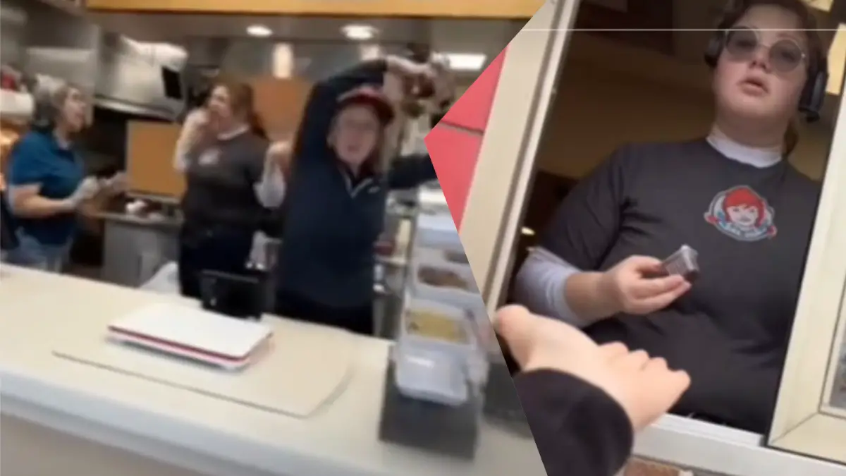 Pennsylvania wendy's employee freaks out