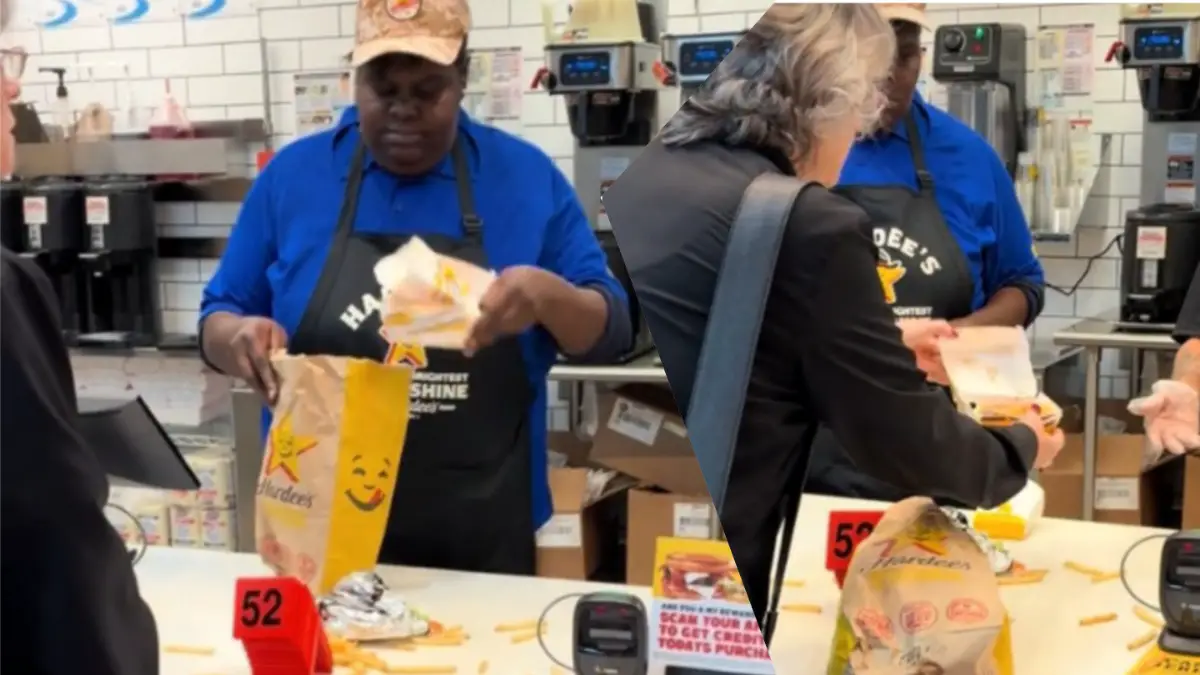 Tennessee Karen throws food during rude moment