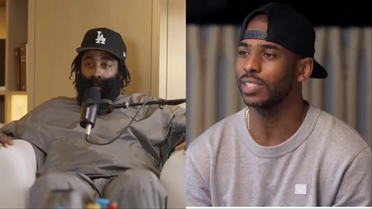 James Harden and Chris Paul interviews