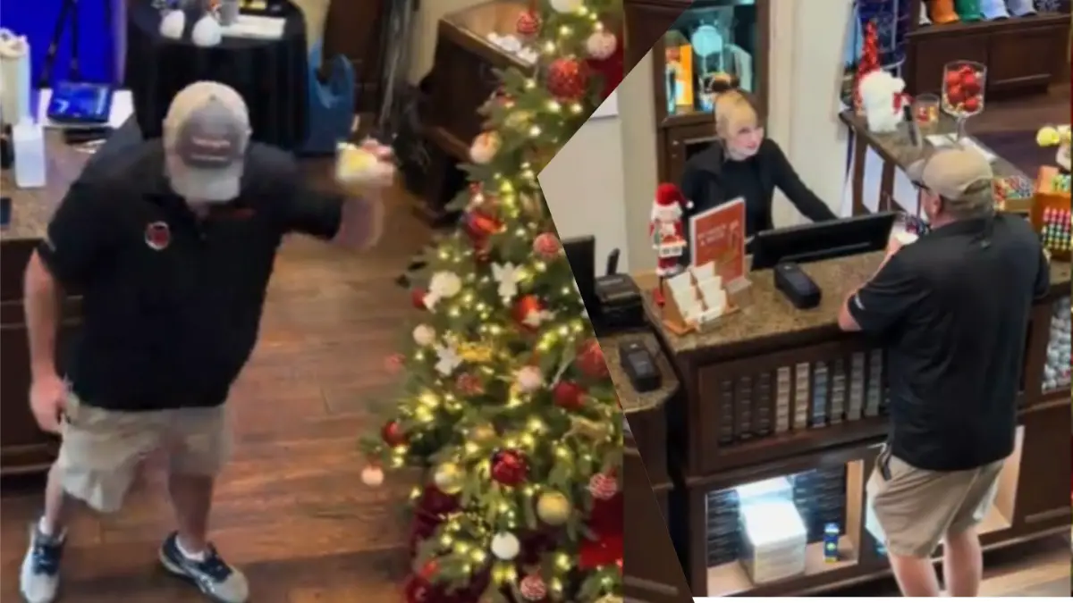 Florida golfer meltdown