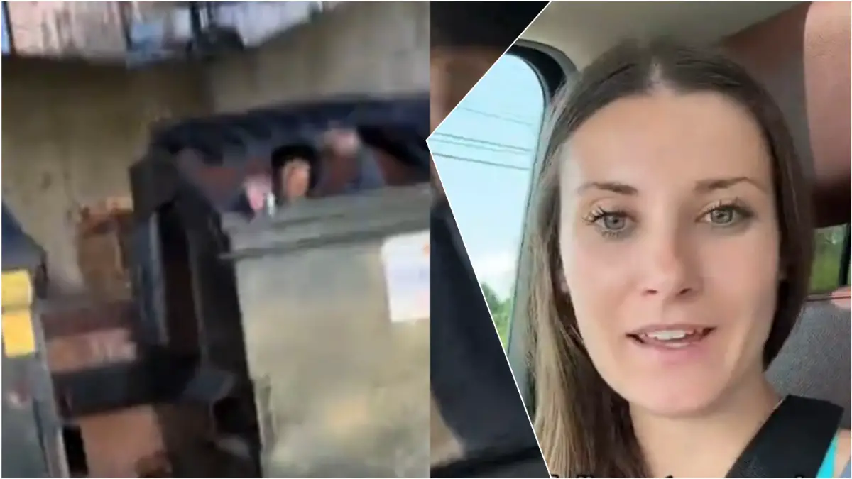 maine dumpster diver finds homeless man