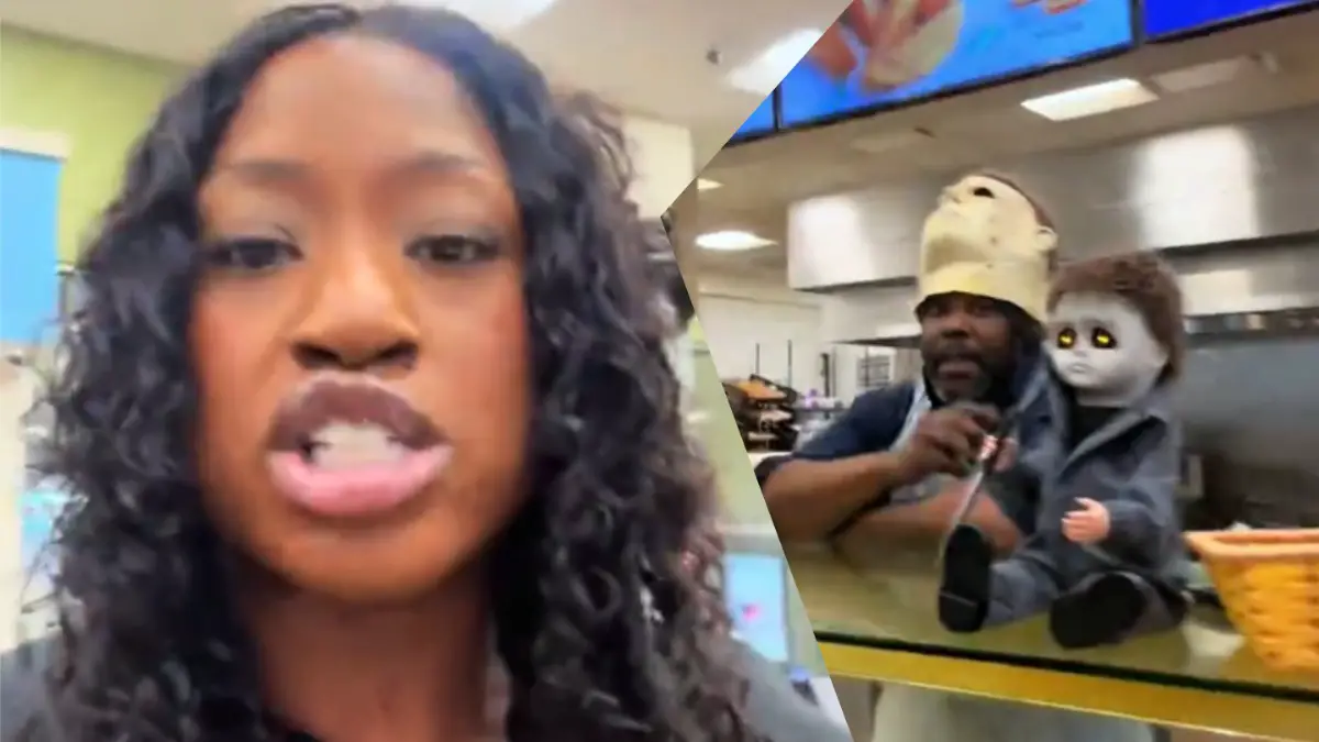 maryland woman crashes out over sauce