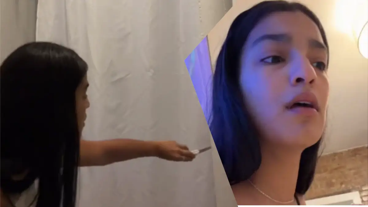 New York woman finds package behind locked door