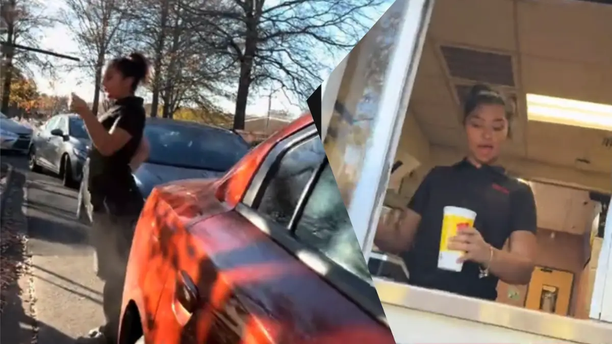 North Carolina fast food drive-thru turns chaotic