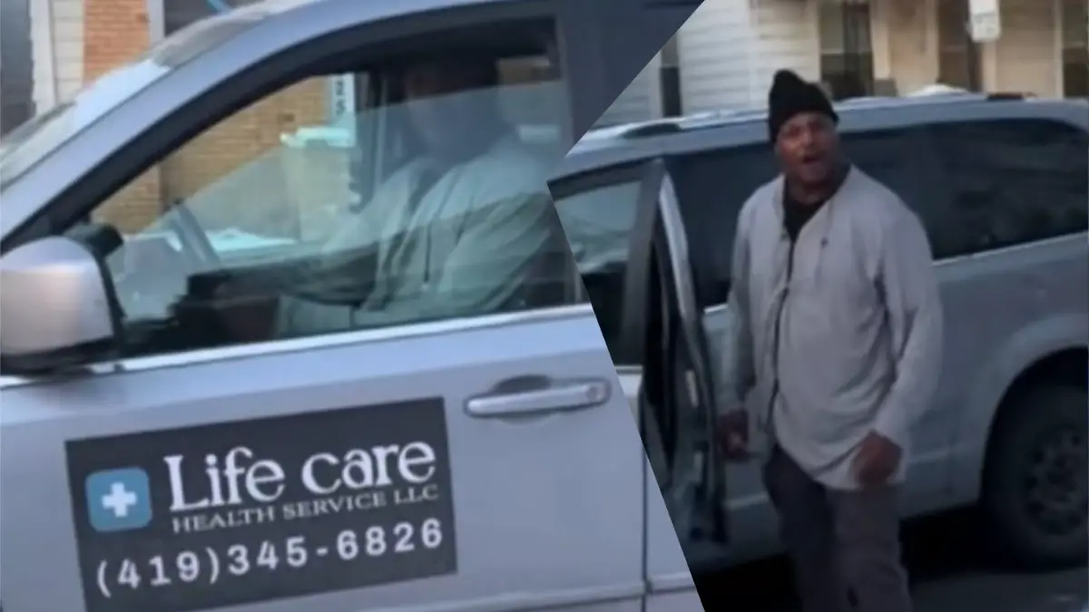 Ohio Life Care worker crash out