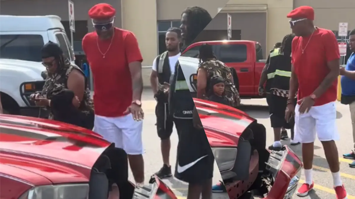 Virginia man loses it over car