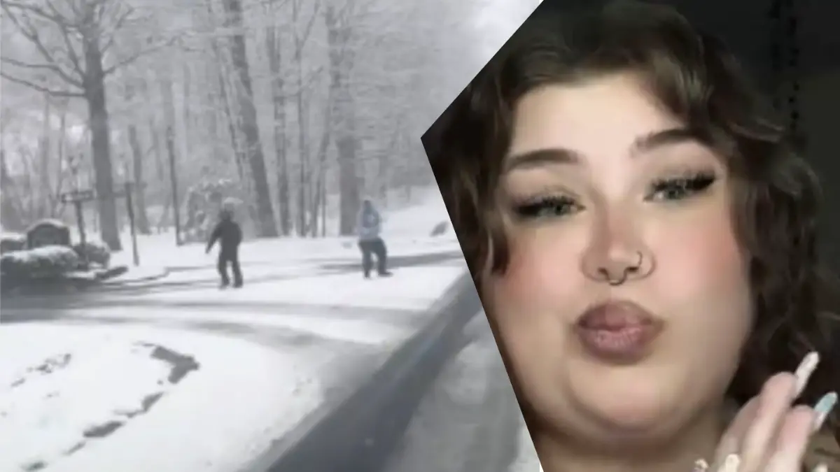 Virginia teens throw snowball at woman's car