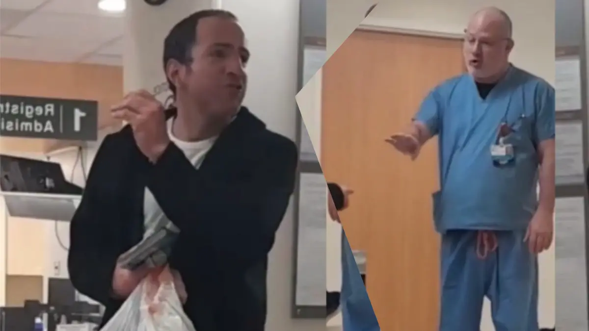 Washington ER man singing