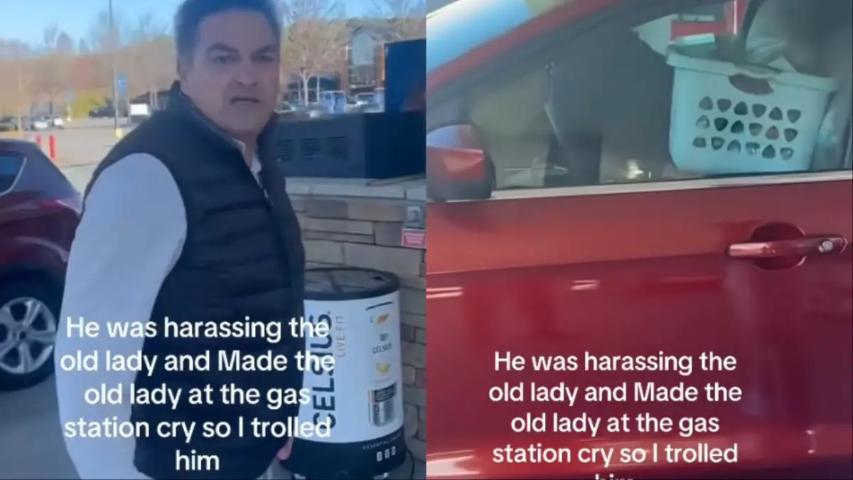 Angry Georgia gas station man