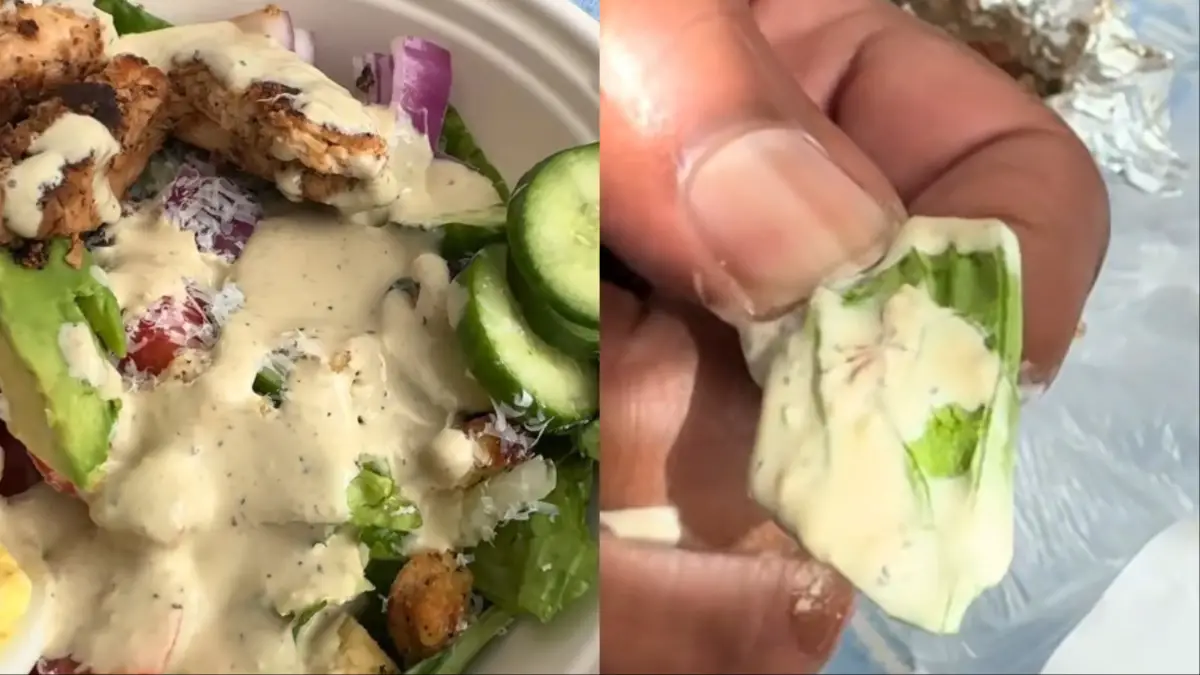 Arizona woman finds a spider in her salad