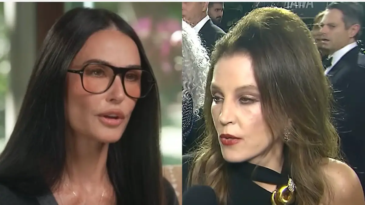 Demi Moore- Lisa Marie Presley