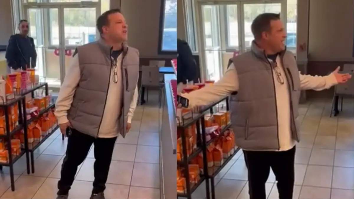 Rhode Island man rages over donuts