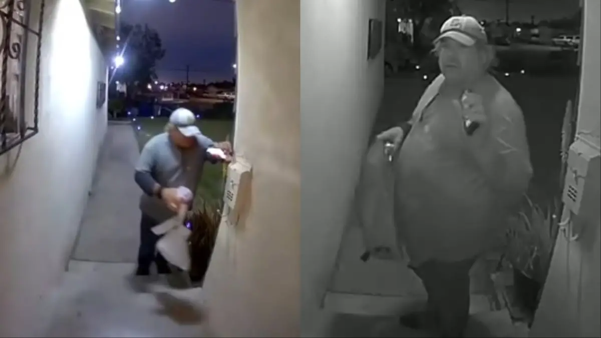 Creepy California DoorDasher