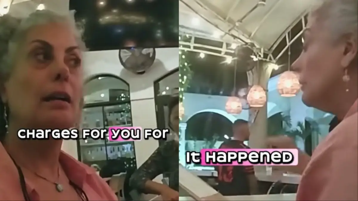 Drunk Florida MAGA woman