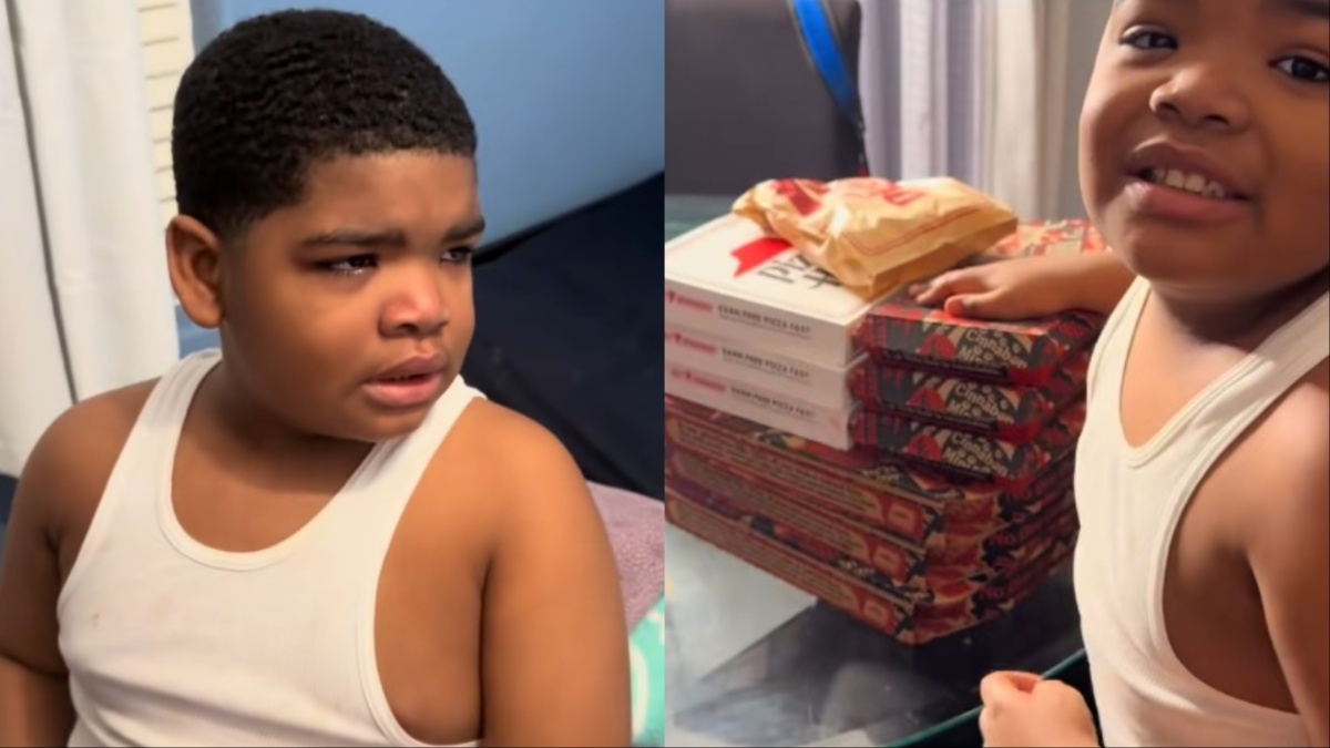 Illinois Child Orders Pizza