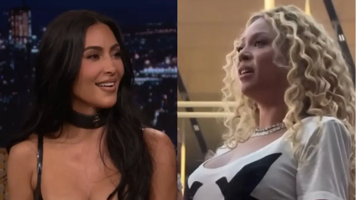 Kim Kardashian-Beyonce