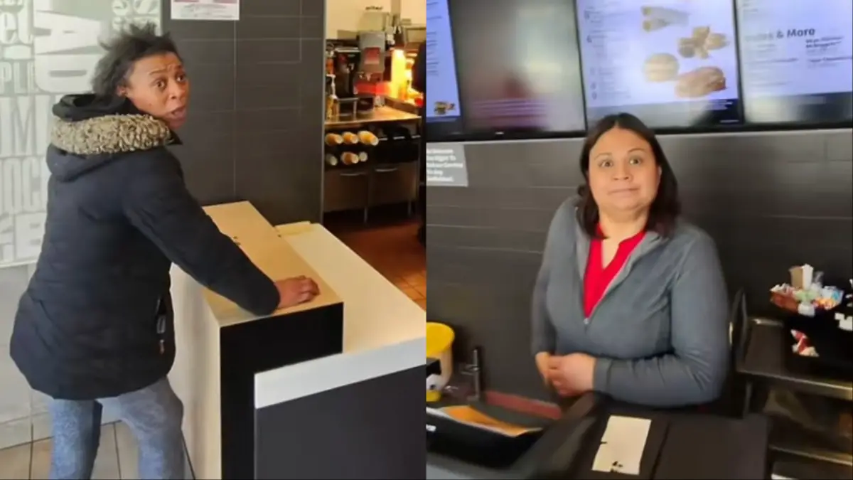 Maryland McDonald's Crash Out