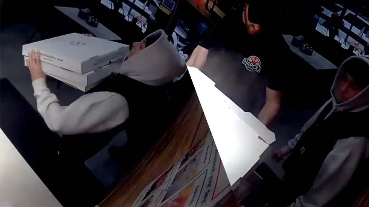 New York Pizza Mishap