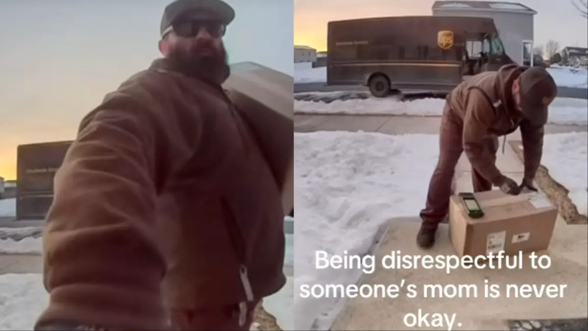 Rude Delaware UPS driver