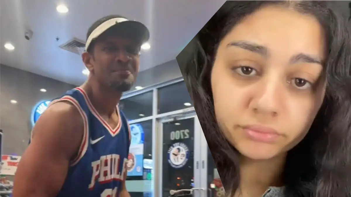 California woman chases off unwanted man