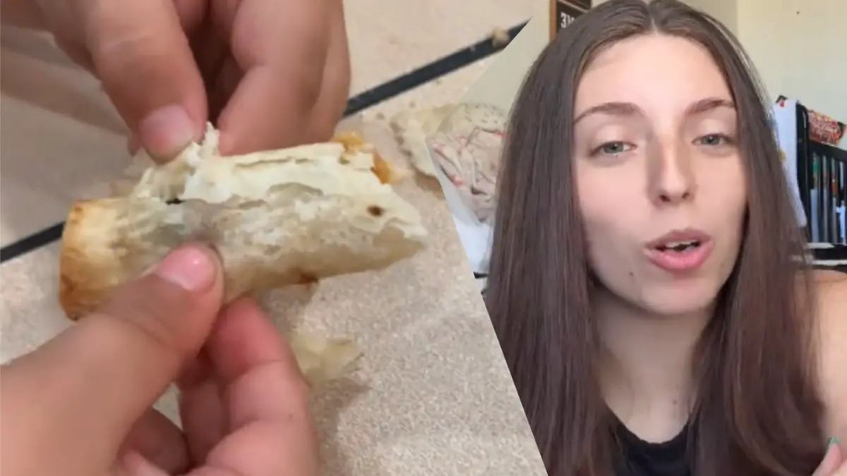 Florida roach in food