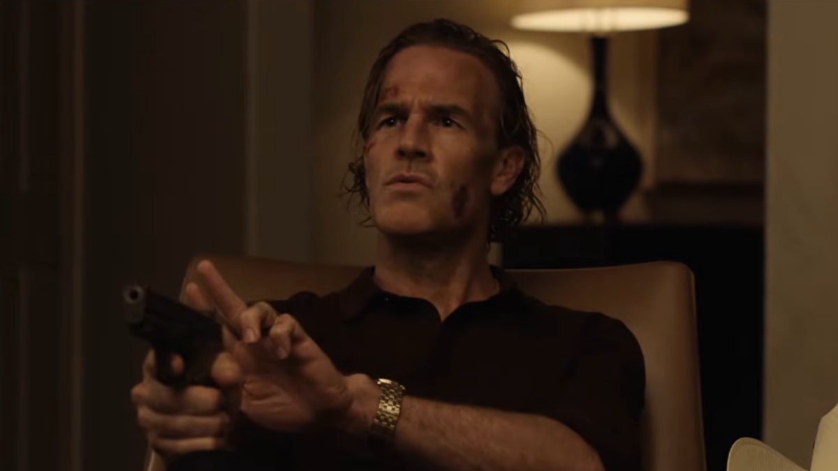 James Van Der Beek in The Gates before Texas death