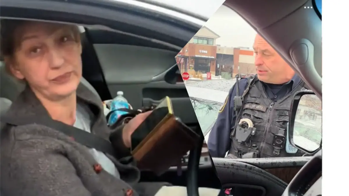 Maryland parking lot Karen is doing too much