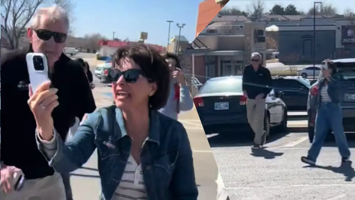 Oklahoma MAGA boomers ICE protest