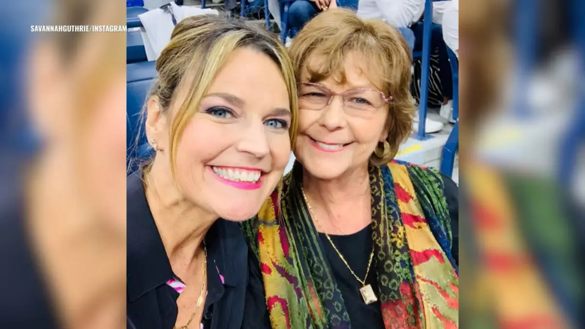 Savannah Guthrie and mother Nancy Guthrie