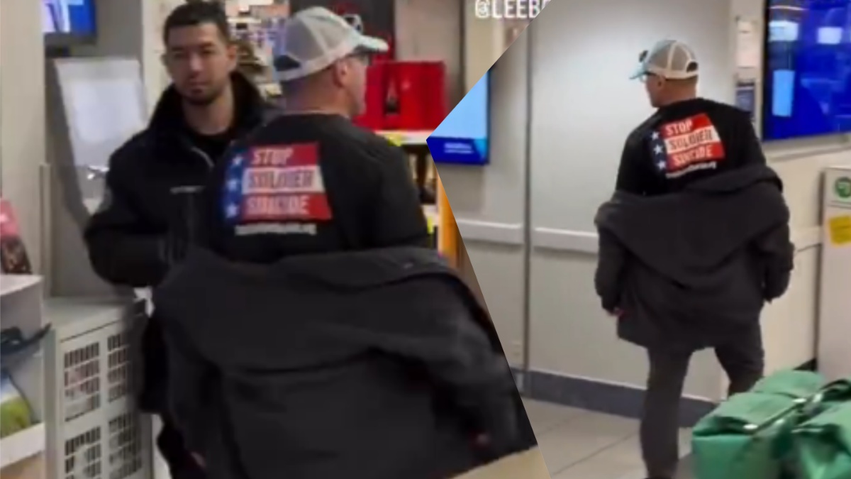 Washington man yells racial slur at bank