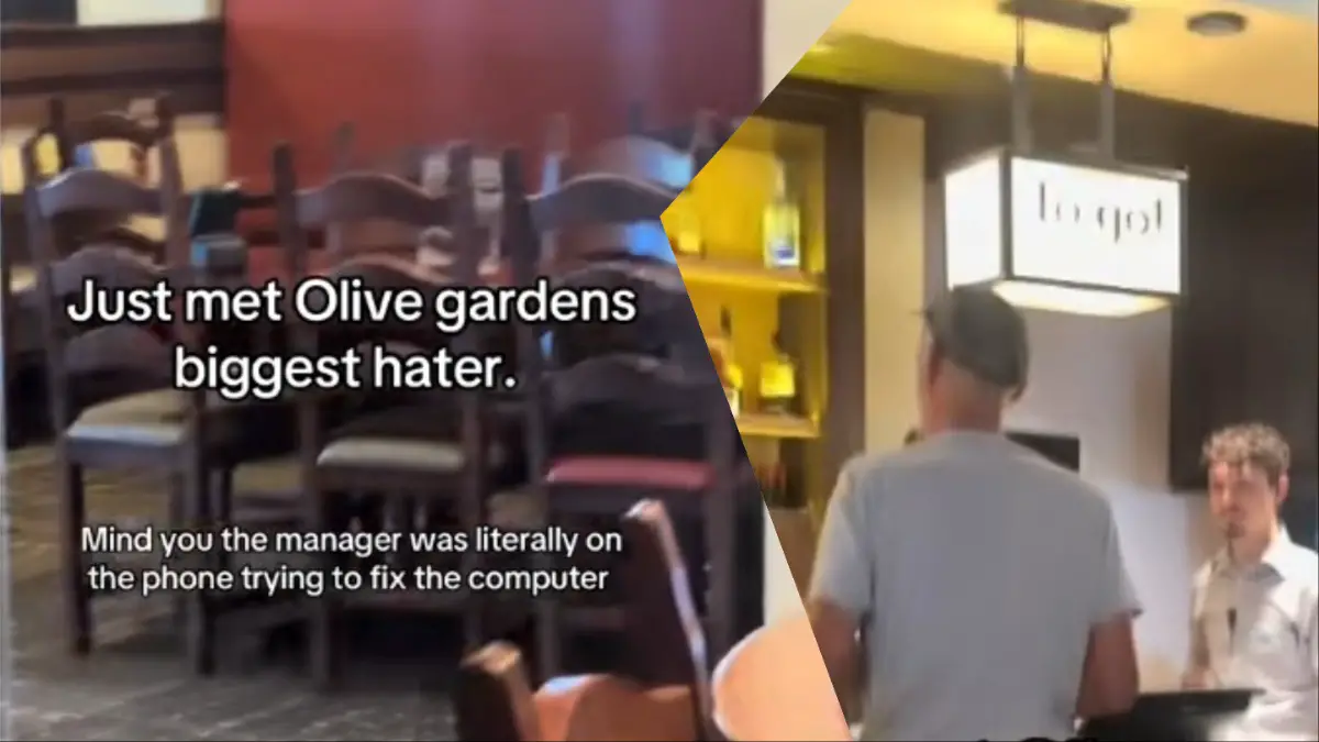 Florida Olive Garden Crash Out