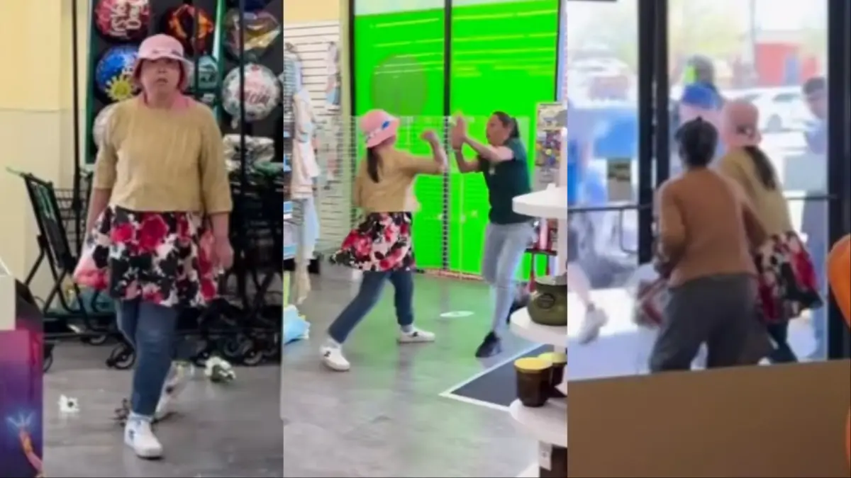 Oklahoma Dollar Store Crash Out