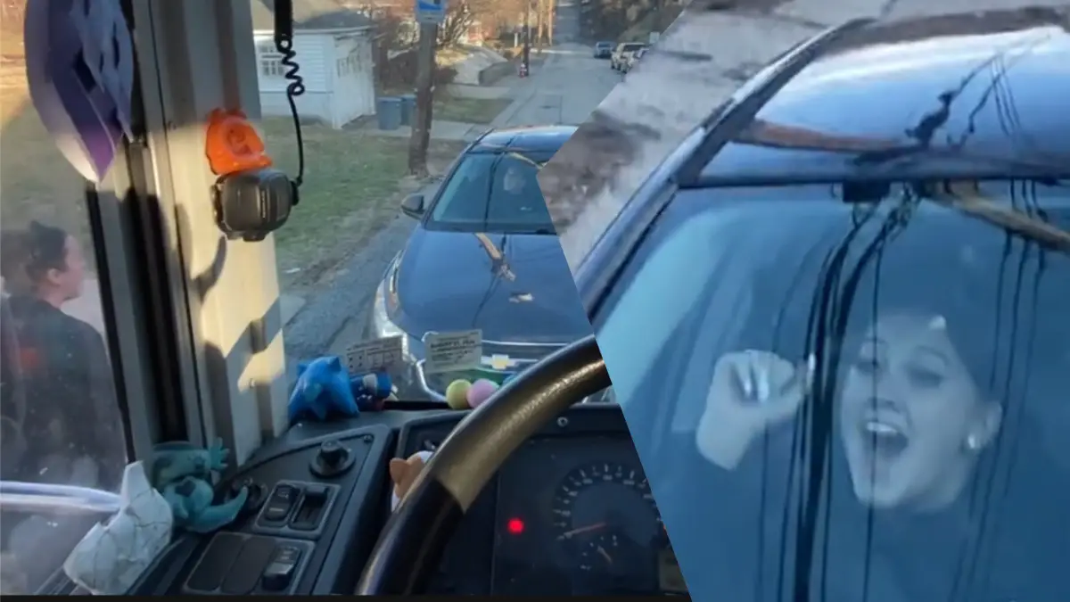 Pennsylvania bus showdown chaos