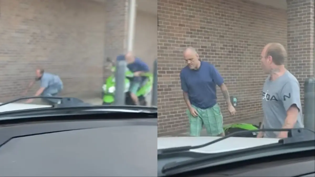 Kentucky Man's Bike Mishap