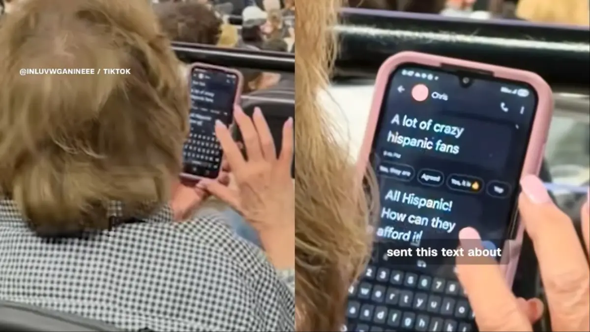 Racist Texas NBA Fan