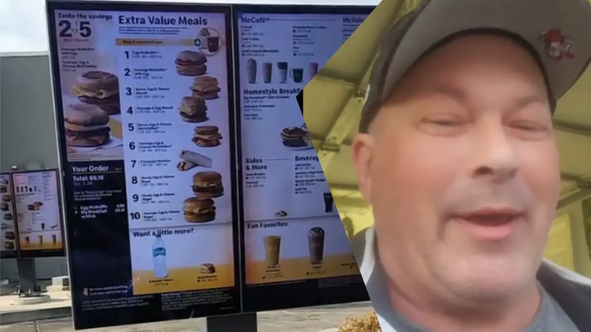 Crazy Arkansas McDonald's order