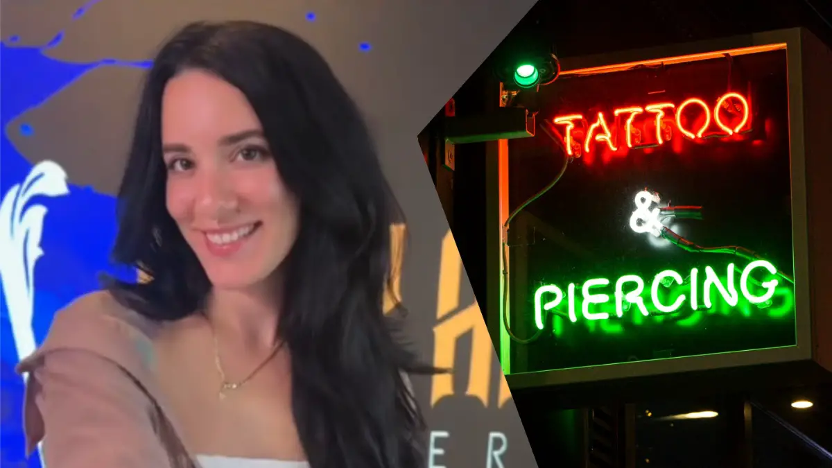 Florida woman viral piercing problem