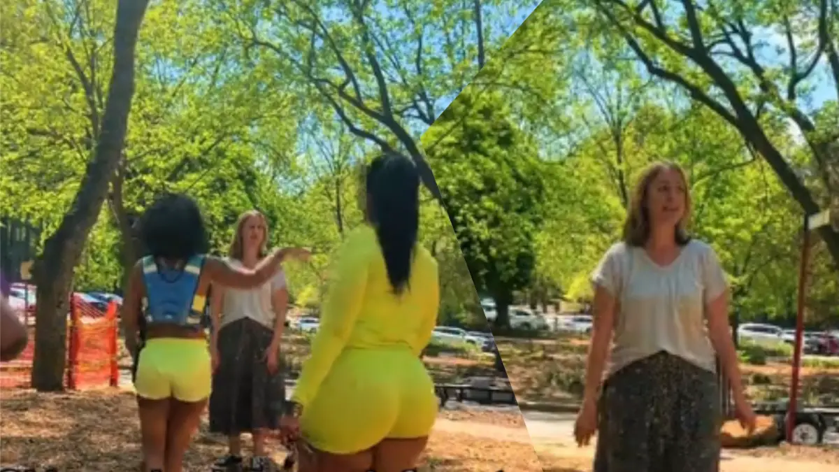 North Carolina park karen