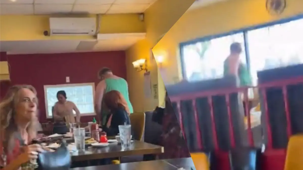 Texas man has meltdown during dinner