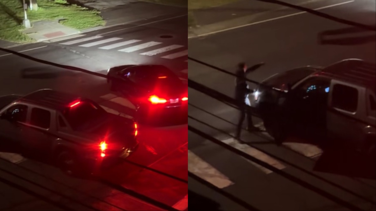 Strange Connecticut Road Rage