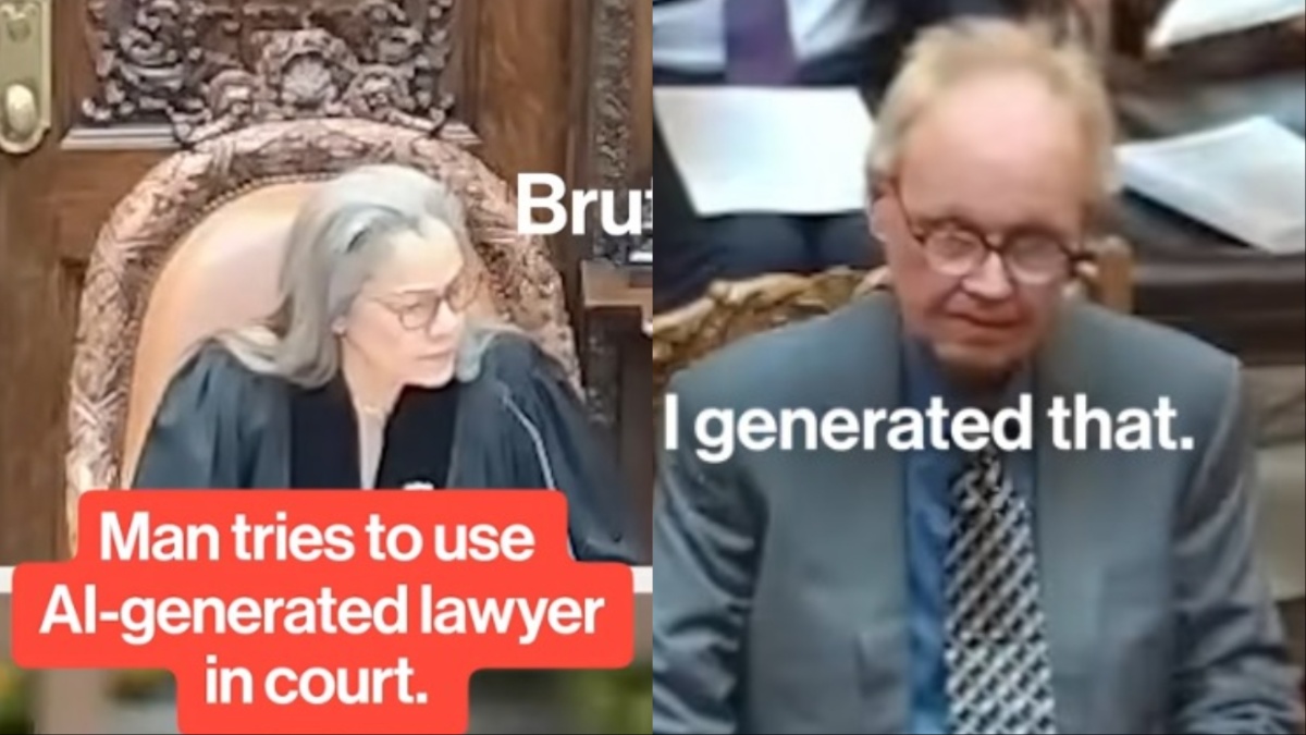 New York Judge Can’t Believe Her Eyes When Man Uses AI-Generated Lawyer In Court: ‘Ahead Of His Time’