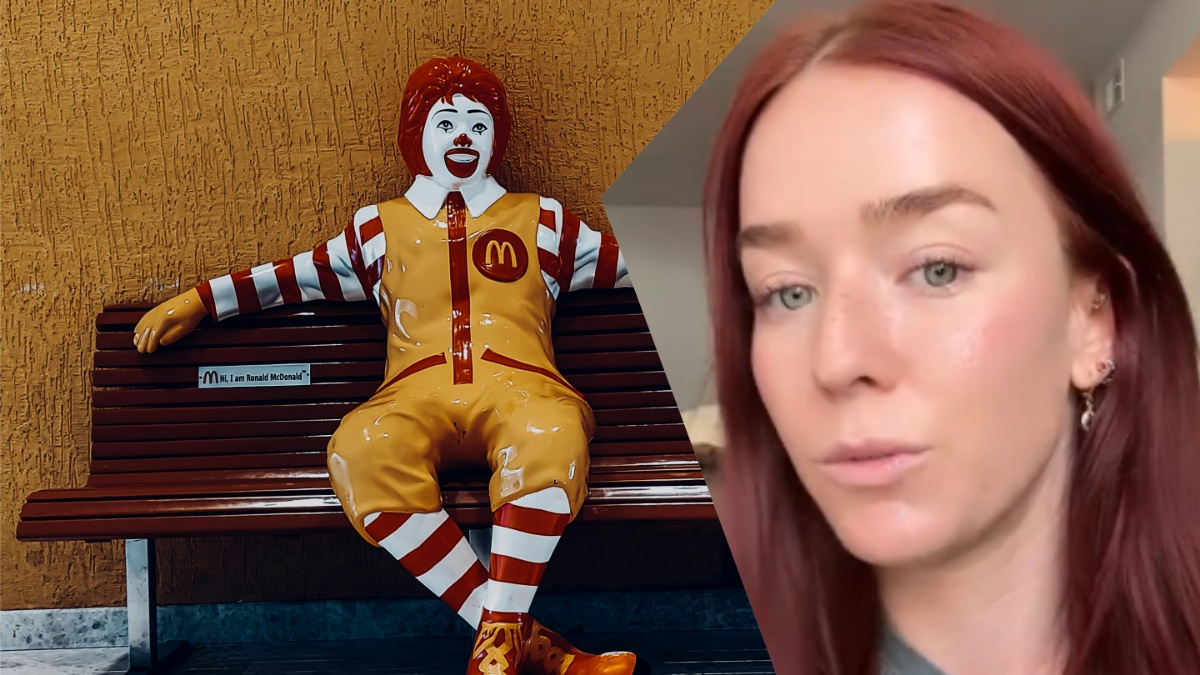 California woman finds bodily fluid at mcdonalds play place